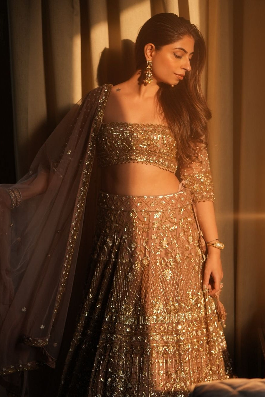 GOURI IN HOOR LEHENGA